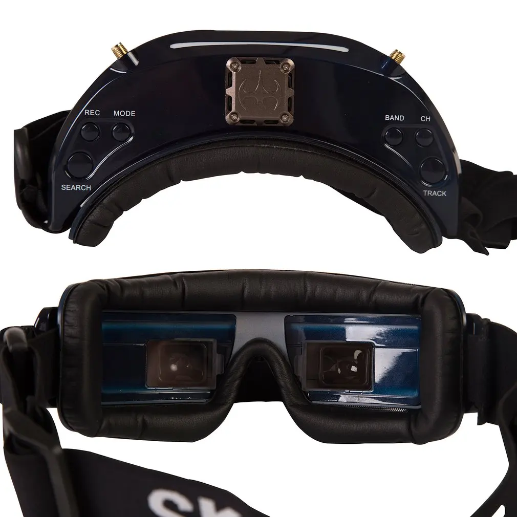 SKYZONE SKY03O 5,8 ГГц 48CH разнообразие FPV очки поддержка HDMI отслеживание головы с вентилятором DVR фронтальная камера для радиоуправляемого дрона