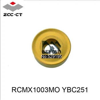 

Original ZCC RCMX1003MO YBC251 RCMX1003 MO RCMX 1003 10pcs Turning Tool Carbide Inserts Lathe Cutter Tools Milling Insert CNC