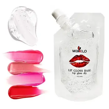 

Shiny Clear Crystal Jelly Lip Gloss Oil Base Nonstick Diy Gel Material For Lip Gloss Lipstick Base Liquid Handmade Tools