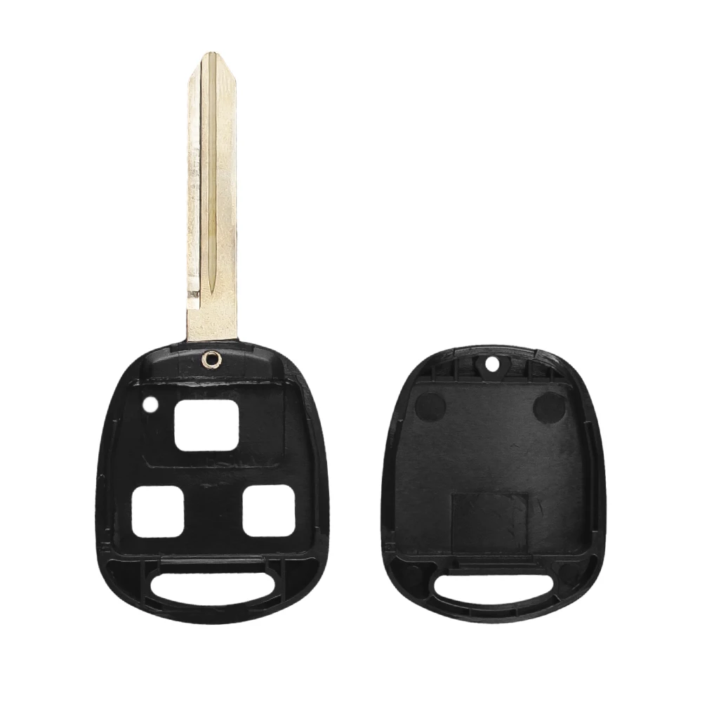 KEYYOU 2/3 сменный брелок для дистанционного ключа чехол Чехол TOY47 Blade для Toyota Yaris Avensis Corolla RAV4 Echo Camry