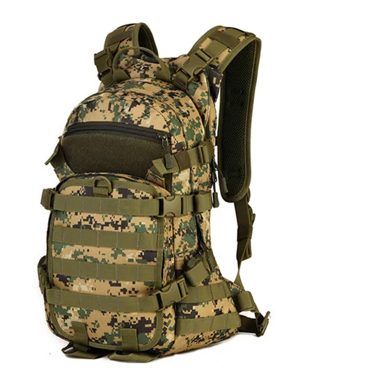 25л военный тактический альпинистский рюкзак, водонепроницаемая сумка, походный армейский рюкзак, рюкзак, походная дорожная сумка - Цвет: Jungle Digital