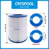 2 Pack  Cryspool Hot Tub Filter Replacement for Spa Filter Aqua Crest PDM28 461273, Dream Maker 1