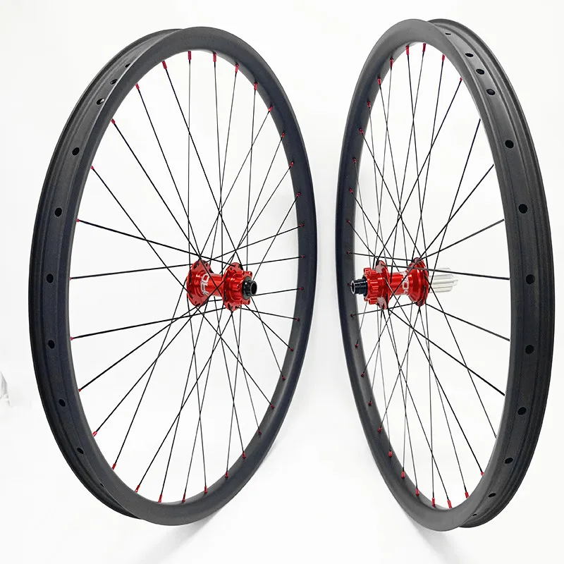 27 5er углеродный диск mtb Колесная пара 30x28 мм Углеродные дисковые Колеса 650b колеса