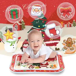 Coussin de ventre gonflable pour bébé, jouets pour enfant de 3 à 24 mois, accessoires portables pour cadeau de noël 