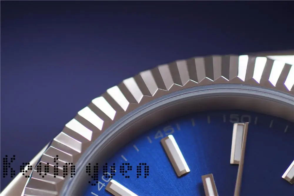Лучшие новые 41 мм Datejust стальные синие часы Мужские механические Автоматические часы люксовый бренд Бизнес Мода President Desinger часы