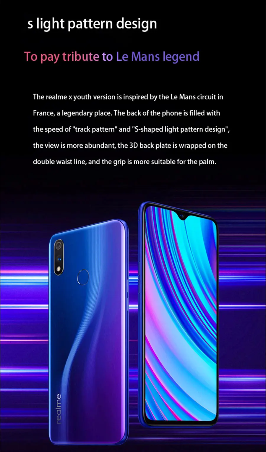 CN версия OPPO Realme X Lite 6," Android 9,0 Snapdragon 710 4/6GB 64/128GB rom 25.0MP отпечаток пальца 4G LTE мобильный телефон