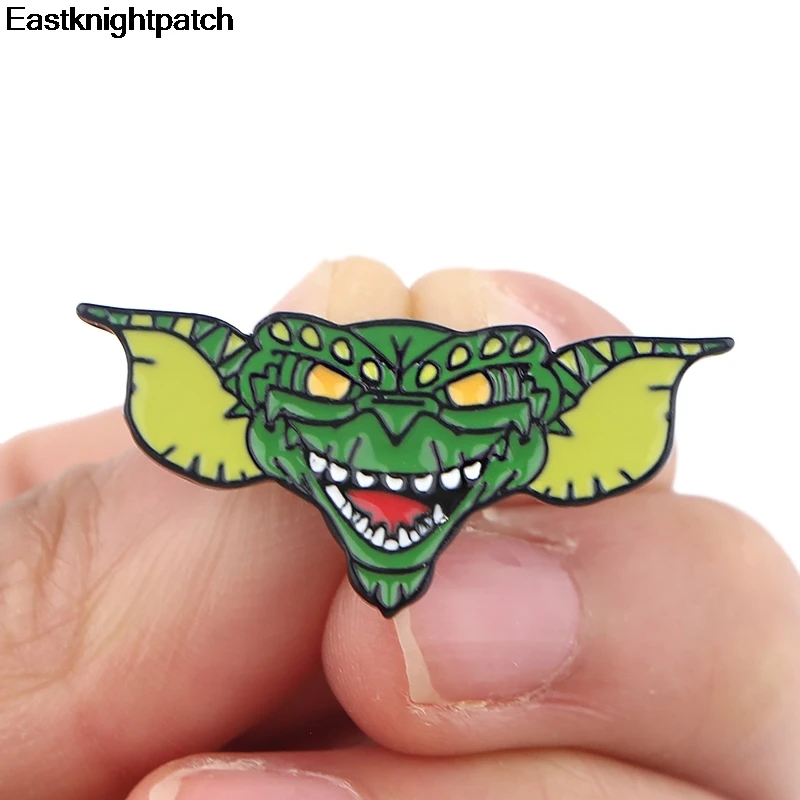 Gremlins мультфильм панк цинковый сплав галстук булавки значки para рубашка сумка Одежда Кепка рюкзак броши для обуви для мужчин или wemen E0999