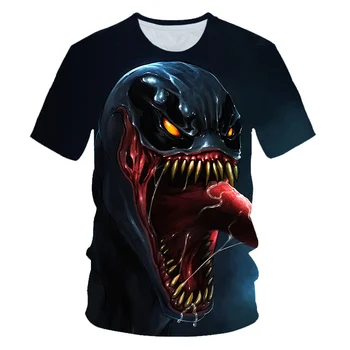 

2019 hot t shirt children Newest Venom Marvel t-shirt 3D Printed T-shirts boys and girls Casual Shirt Fitness t-shirt Tees Tops
