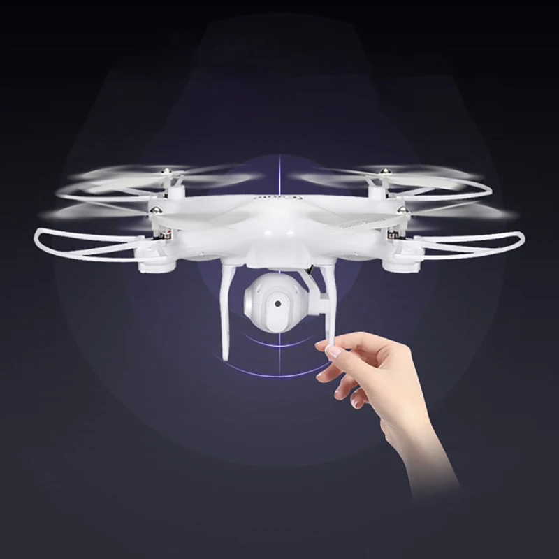 

WiFi Real-time Image Transmission Quadcopter Long-range RC Helicopter Headless Mode 2.4G Drone with HD ESC Lens Camera