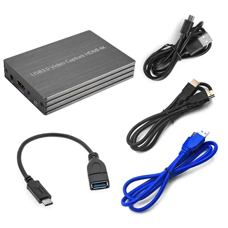 USB3.0 к HDMI игры тюнер карты превосходное мастерство и долговечность Grabber 1080P HD видео тюнер карты рекордер 4K 2K