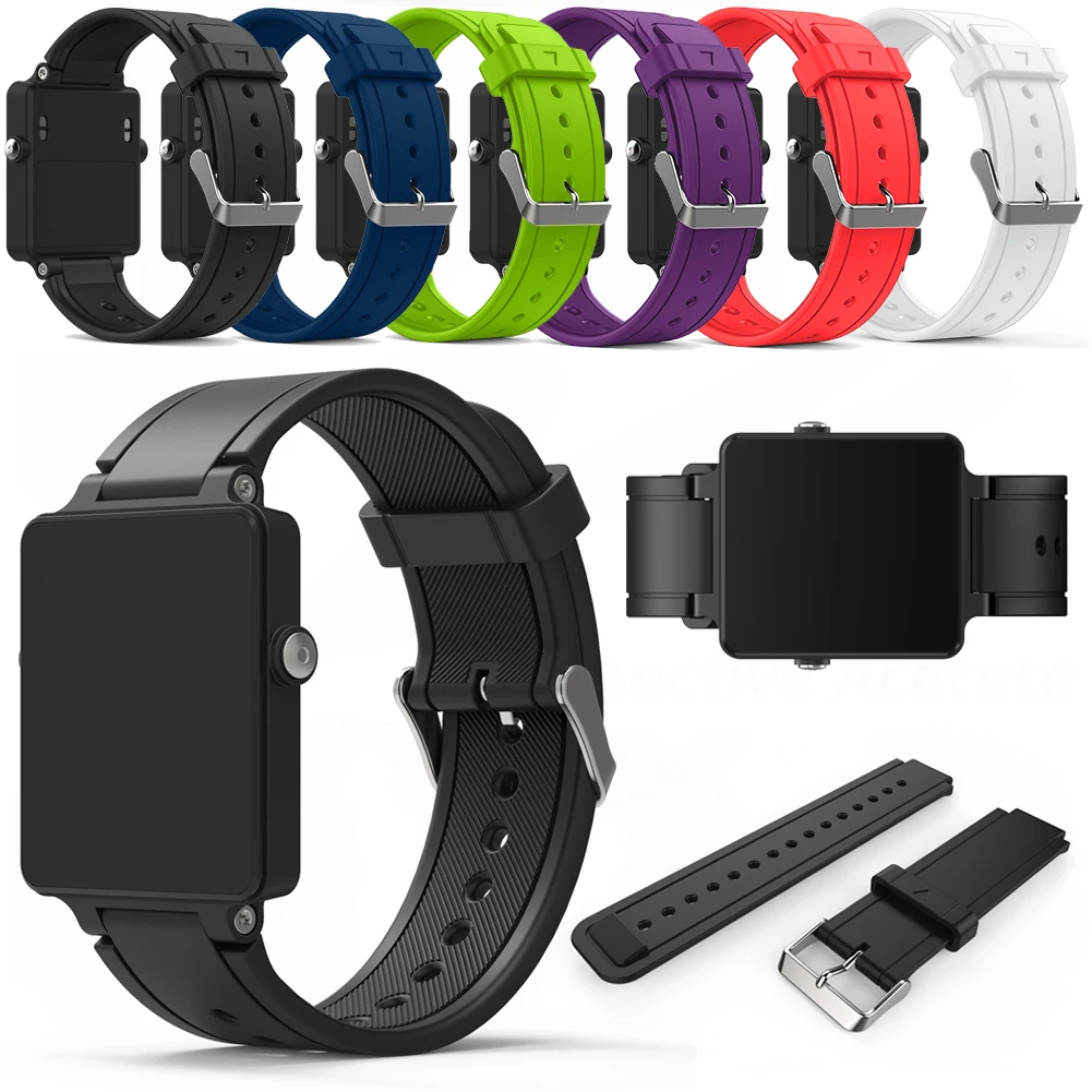 Сменный спортивный ремешок для Garmin Vivoactive ацетат Браслет Ремешок силиконовый