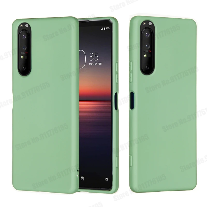 Liquid Silicone Full Protective Shockproof Case - Soft Gel Rubber Matte Cover