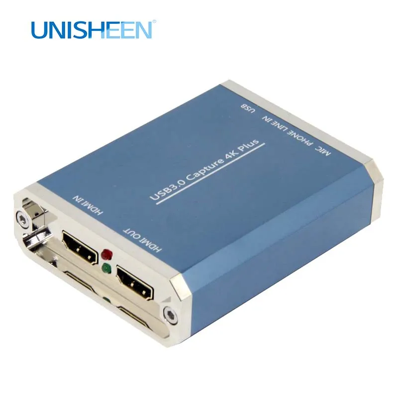 Рекордер захвата Ture 4K UHD USB3.0 для прямой трансляции 2160P 1440P 1080P OBS/vMix/Wirecast/Xsplit|Карты