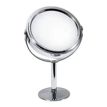 

Exquisite Magnifying Makeup Mirror Double Sided Makeup Table Mirror Round Rotary Desk Mirror