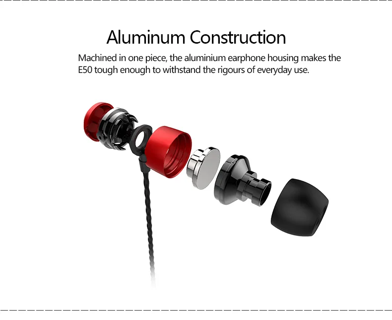 Soundmagic e50c em fones de ouvido com