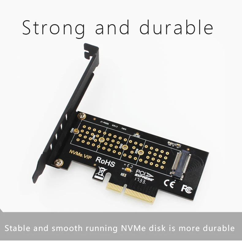 SK4 M.2 NVMe SSD NGFF к PCIE X4 адаптер M ключ интерфейсная карта поддерживает PCI Express 3,0x4 Размер 2230-2280 m.2 полная скорость хорошее Новое