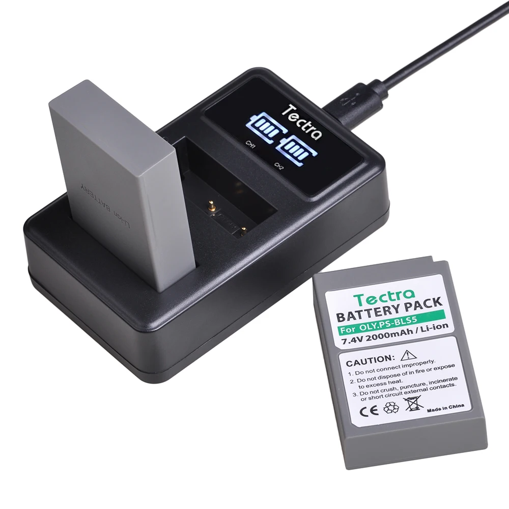 PS-BLS5 BLS-5 BLS5 BLS-50 BLS50 Батарея+ светодиодный Зарядка для Olympus PEN E-PL2, E-PL5, E-PL6, E-PL7, E-PM2, OM-D E-M10, E-M10 II, Stylus1