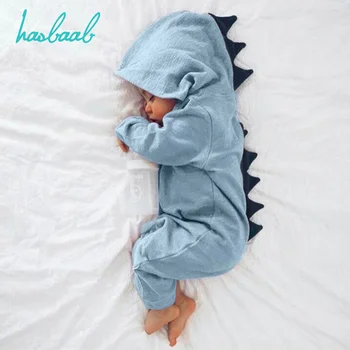 

Baby Clothes Newborn Infant Baby Boy Girl Dinosaur Hooded Romper Jumpsuit Outfits Clothes для новорожденных