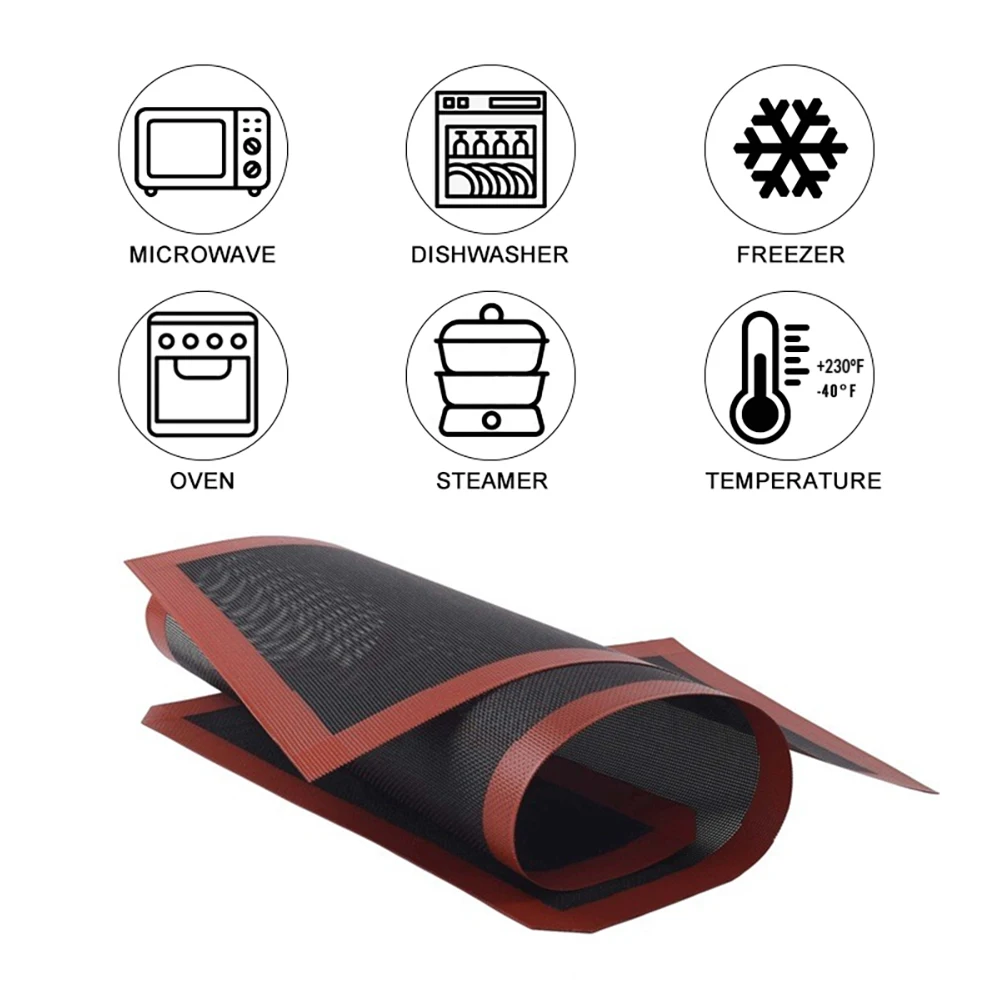 Perforated Silicone Baking Mat Non-Stick Oven Sheet Liner Bakery Tool For Cookie Bread Macaroon Kitchen Bakeware Accessories