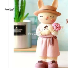 ProQgf 1 шт. набор садовый милый поддельный статуя животного cisotyuma