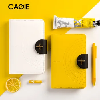 

Creative A6 Time Axis Annual Agenda Planner Organizer Portable Travel Notebooks and Journals Daily Grid Notebook Bullet Journal