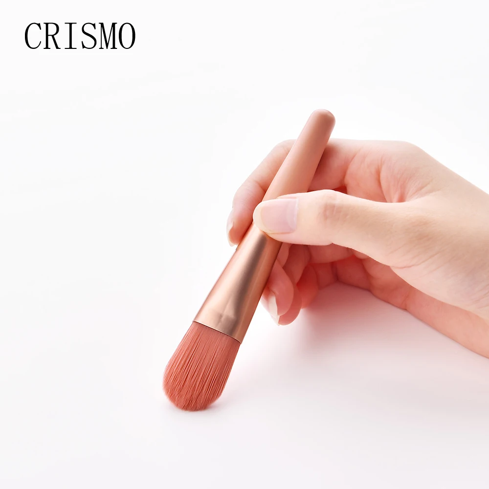 CRISMO Portable Makeup Brush Set Foundation Powder Blush Make Up Brush Set Face Beauty Cosmetic Tool 4