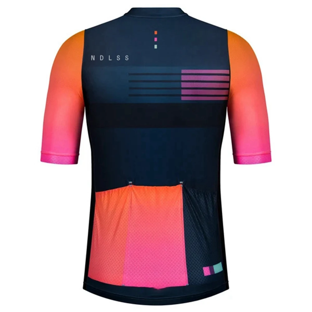 NDLSS Summer Men Cycling Jersey MTB Road Bike Jerseys Breathable Short Sleeve Bicycle Shirts Downhill Jersey Maillot Ciclismo