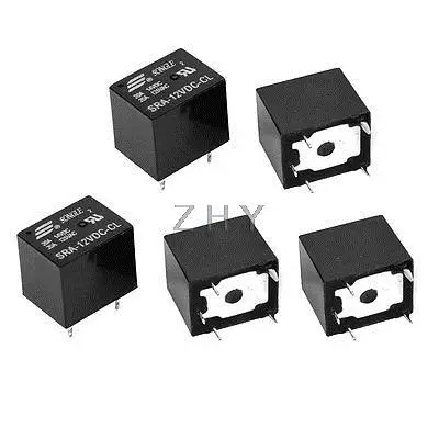 

5pcs SRA-12VDC-CL DC 12V 20A 5 Pins SPDT Power Electromagnetic Relay