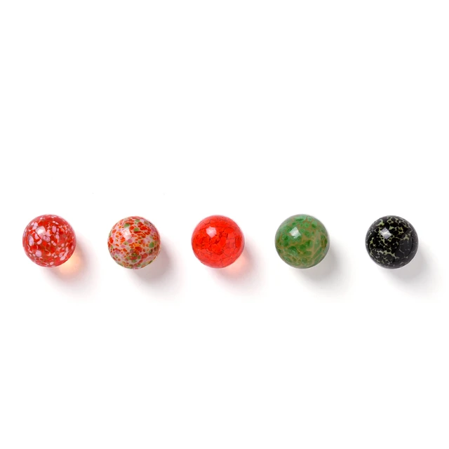 60PCS Colorful Glass Marbles 16MM Marbles Bulk for Kids Marble Games Toys  DIY and Home Decoration