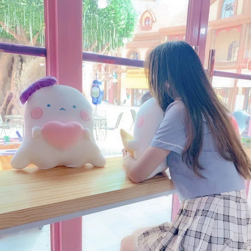 

High Quality Small Ghost Pillow Cushion Plush Toy Exquisite Doll Pendant Sweet Cute Girl Birthday Gift