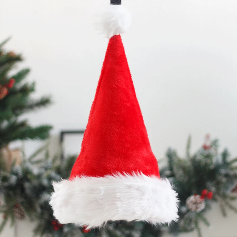 Hot Red Hat Christma Santa Claus Hat 