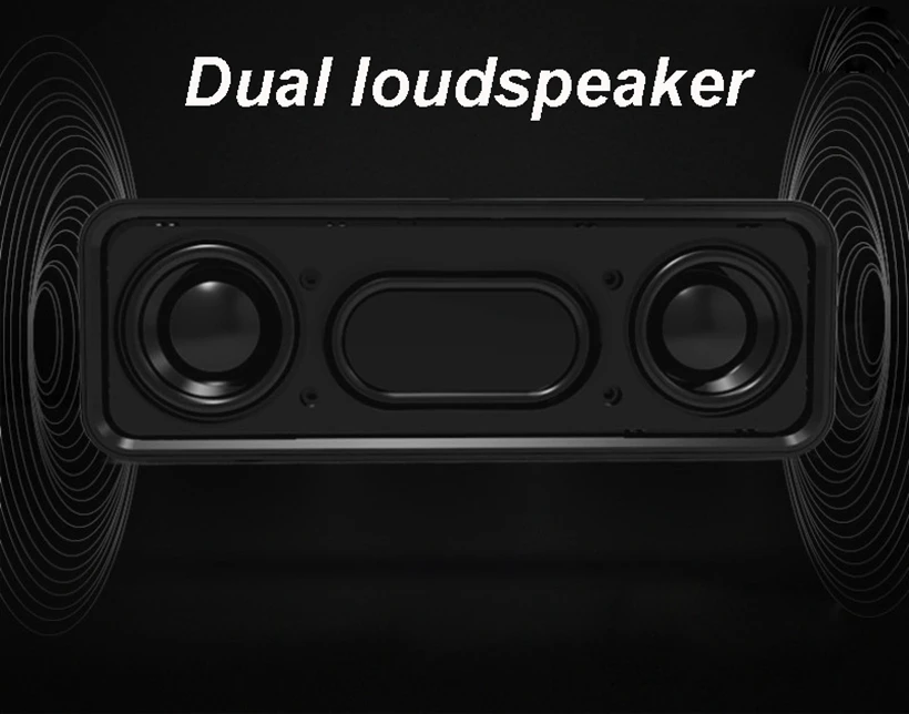 Портативный Настольный Bluetooth динамик ABS Hi-Fi стерео звуковая коробка богатый бас громкоговоритель Громкая связь вызова, USB палка, TF карта, AUX