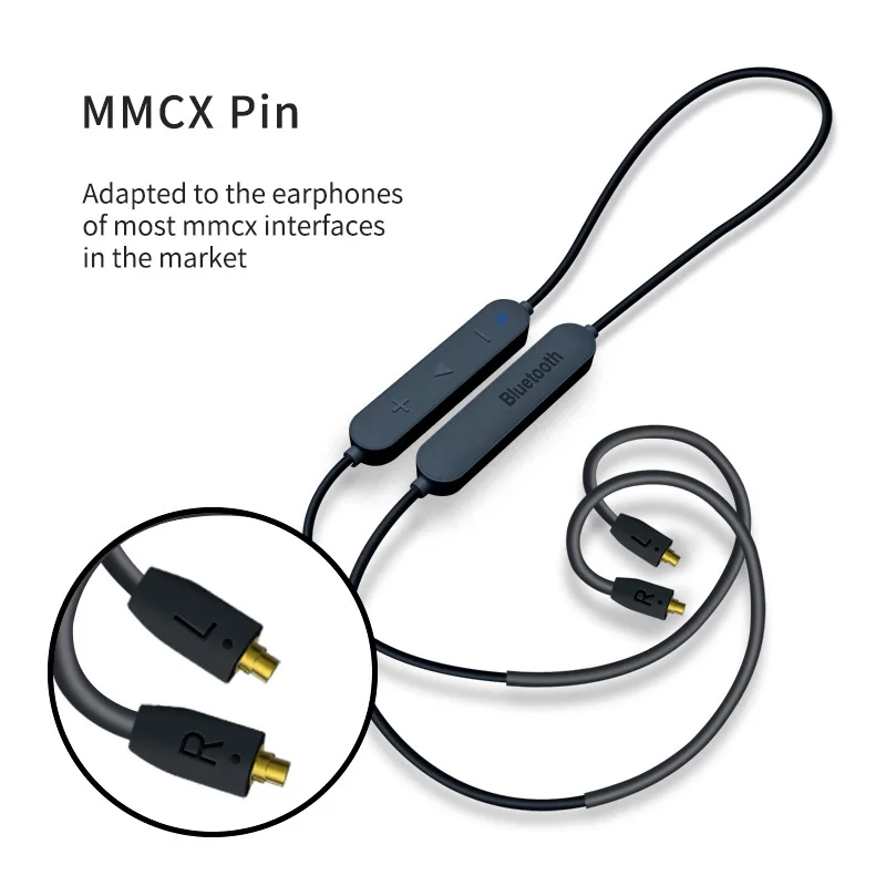 KZ Aptx HD CSR8675 MMCX Bluetooth модуль наушники 5,0 беспроводной кабель обновления применяется наушники AS10ZSTZSNProZS10Pro/AS16/ZSX - Цвет: MMCX