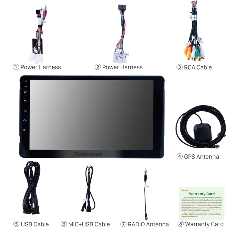 Flash Deal Seicane Stereo Android9.0 Navi 9" HD GPS Car Radio For Toyota Sienna XL30 2009-2014 Head Unit Touchscreen Wifi Multimedia Player 4