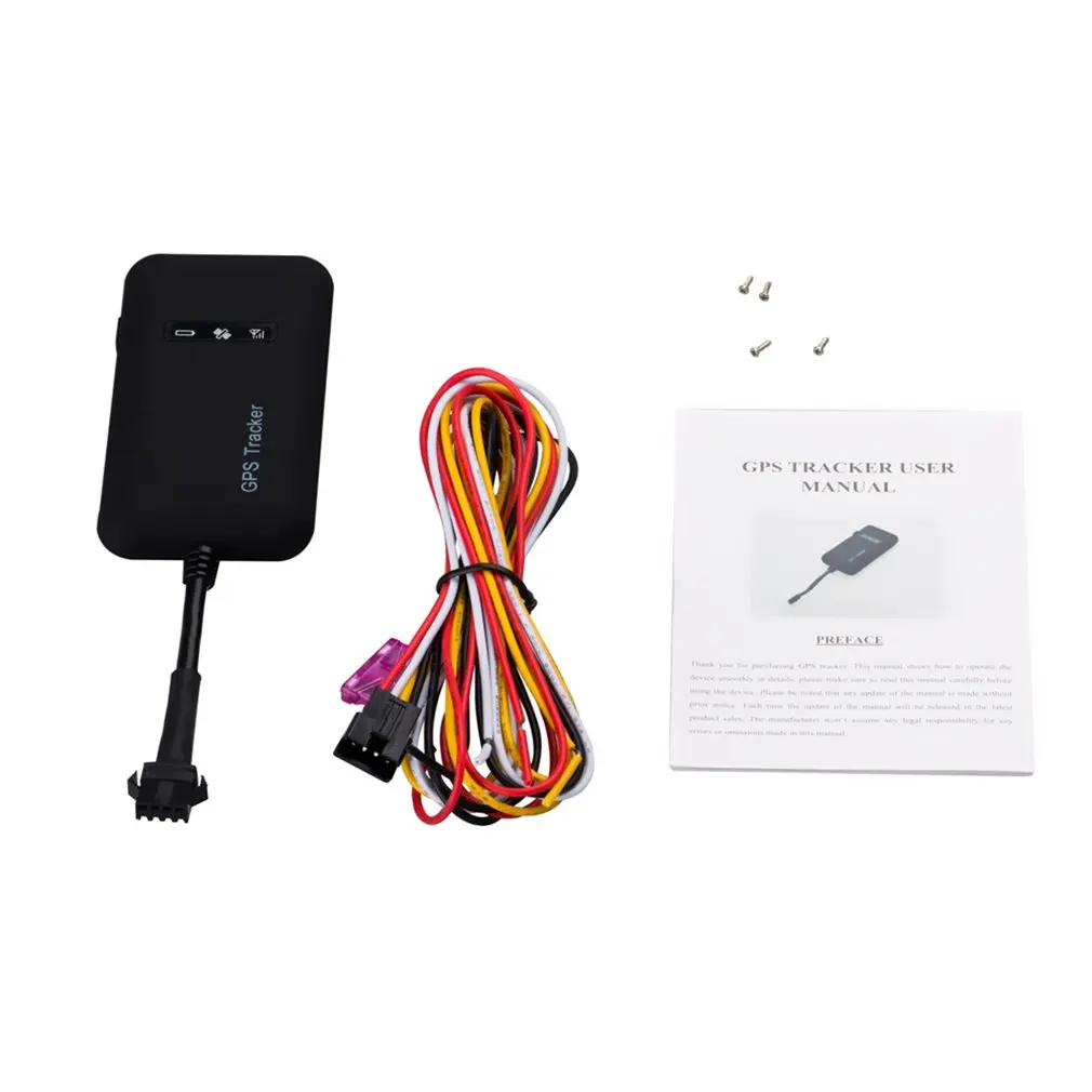 Автомобильный GPS-трекер GT02D GSM GPRS устройство слежения за транспортными средствами