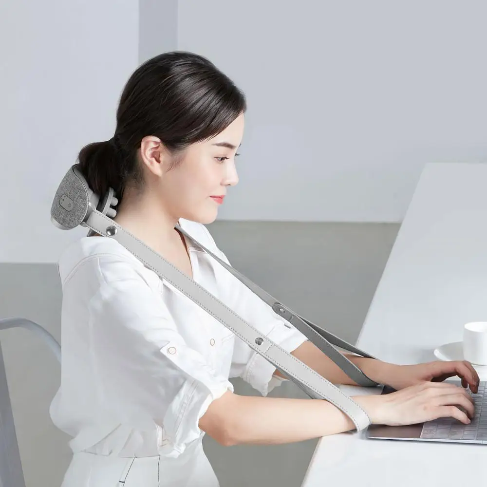  Xiaomi LERAVAN Neck Massage Instrument 3 Kinds Of Mode Warm Physiotherapy Wireless Portable Kneadin