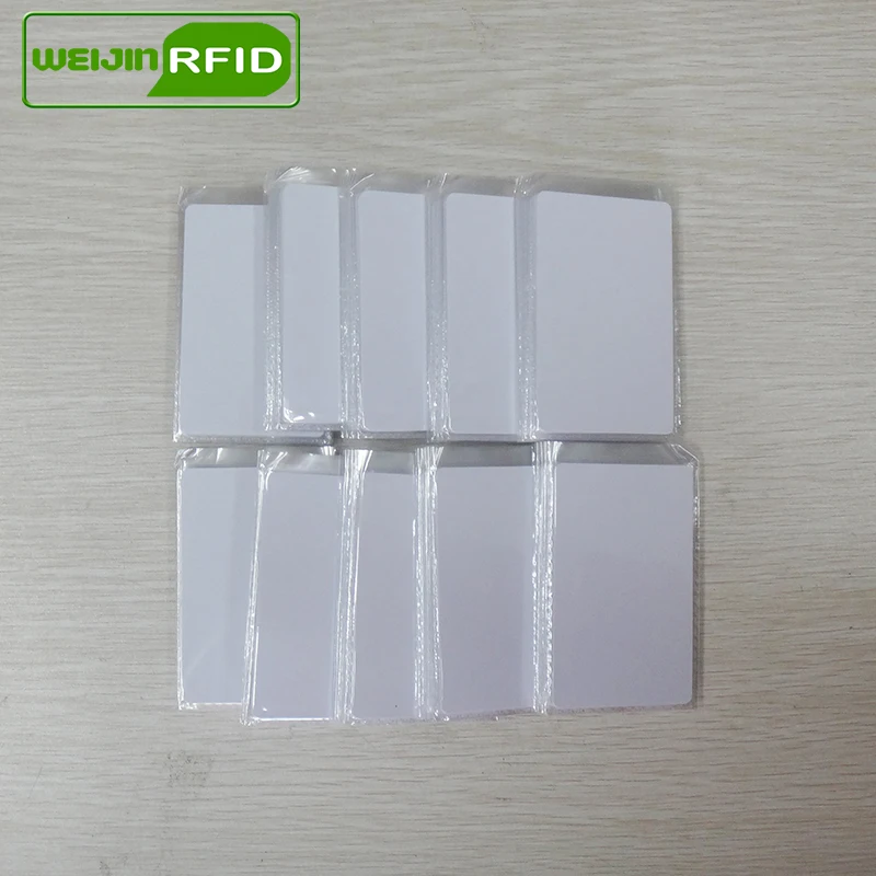 Rfid-теги UHF ПВХ Карта Alien 9662 EPC6C 915 МГц 868 МГц 860-960 МГц Higgs3 85,7*54*0,8 мм дальние смарт-карты пассивные RFID метки
