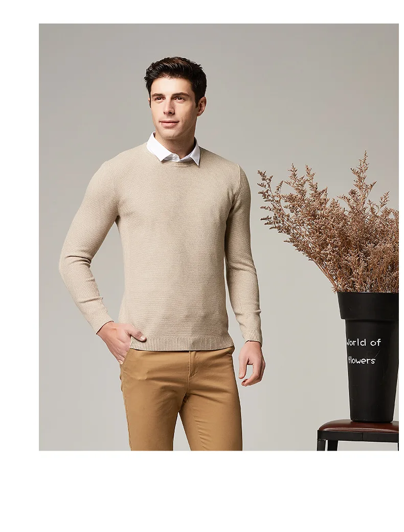 Поддельный мужской свитер из двух частей поддельная рубашка с отложным воротником мужской тонкий пуловер мужской теплый свитер размера плюс 54