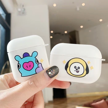 

INS Cute Cartoon Animal Case For Apple Airpods Pro Fashion Bluetooth Earphone Case For Airpods 3 2 1 Headset Cover Charging Box