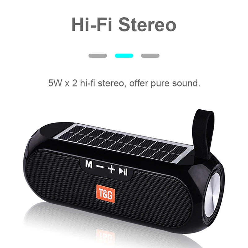 Portable Bluetooth Speaker Wireless Bass Column Waterproof Outdoor USB Speakers Support AUX TF Subwoofer Loudspeaker TG182 Portable Bluetooth Speaker Wireless Bass Column Waterproof Outdoor USB Speakers Support AUX TF Subwoofer Loudspeaker TG182