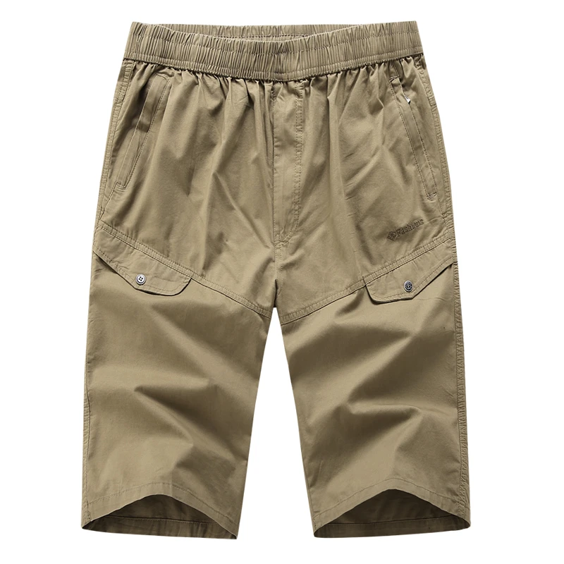 calf length cargo shorts