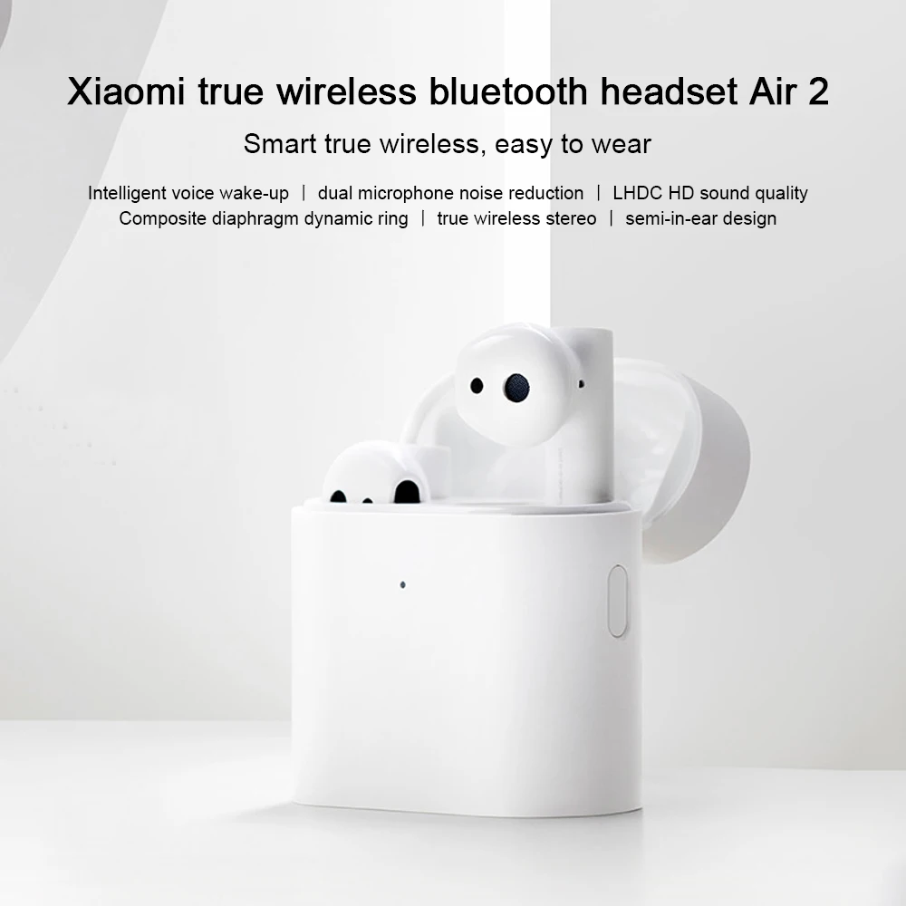 Xiaomi Airdots Pro 2 колесика с камерой низкого давления х 2 TWS Bluetooth гарнитура 2 True TWS Беспроводной наушники умный голосовой Управление LHDC нажмите Управление двойной микрофоном ENC