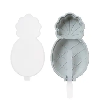 

Cute Cartoon ice cream mold with silicone lid DIY homemade ice cream mold DIY ice cream mold Silicone Mould