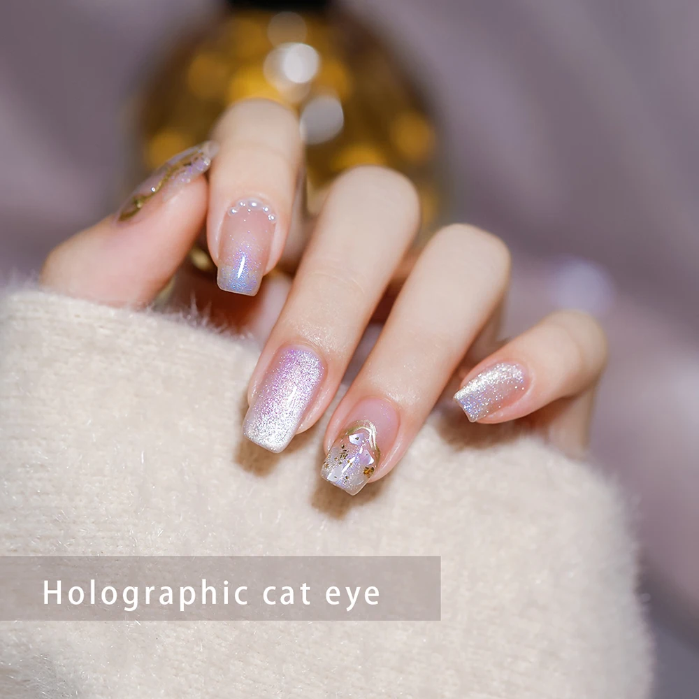 Vendeeni グリッター 9D キャットアイネイルジェルポリッシュ