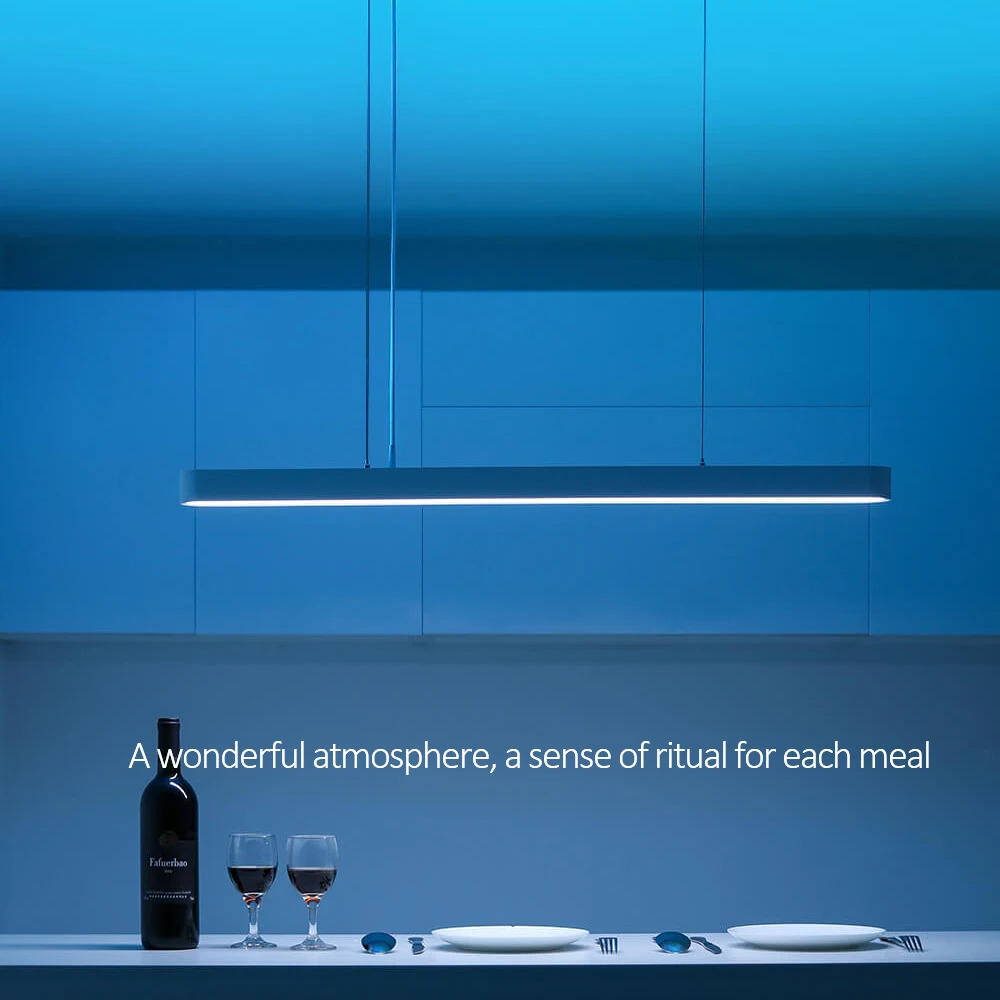 Xiao mi jia Led Yeelight метеорит умный цвет ужин подвесные светильники умный ресторан люстра работа с приложением mi Home