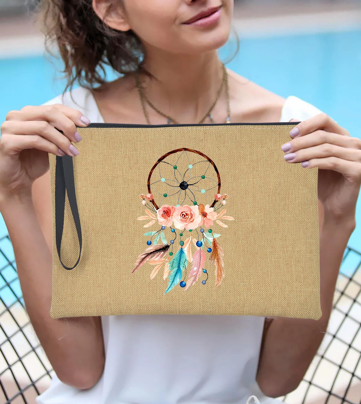 Sac De Rangement Pour Accessoires De Cheveux Pour Femmes Et Filles