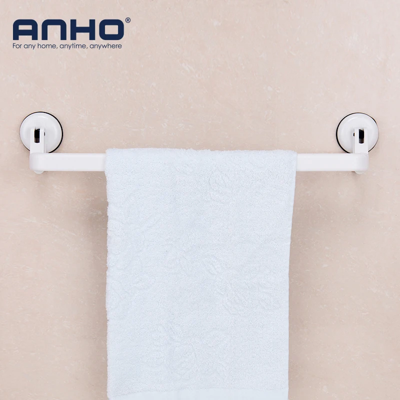 White Towel Rack Съемное всасывающее полотенце для чашек, многоразовый водонепроницаемый держатель для полотенец, полка для хранения в ванной, настенный держатель для полотенец - Цвет: White Towel Rack
