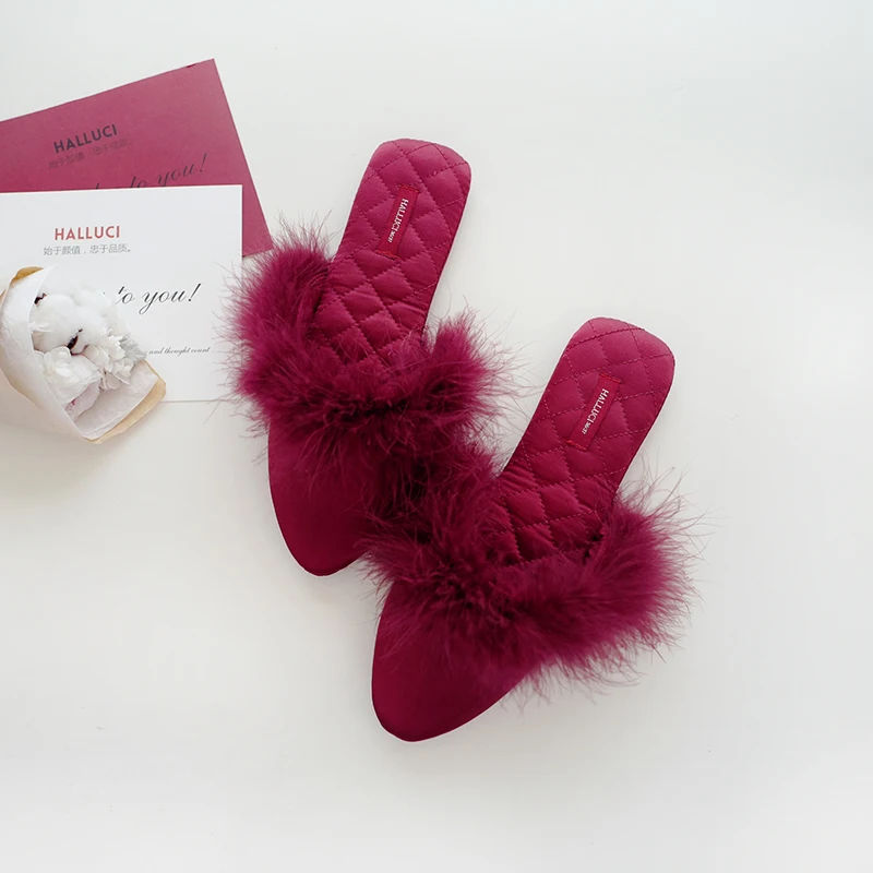 Shoes Mink Slippers Wholesale Halluci Shoes Halluci Slippers