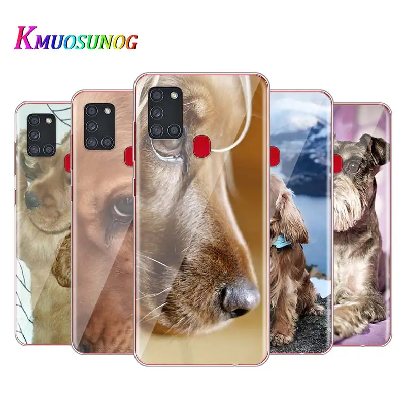 Мягкий силиконовый чехол для телефона с щенком кокер спаниель Samsung Note20 S20 Ultra Plus A91
