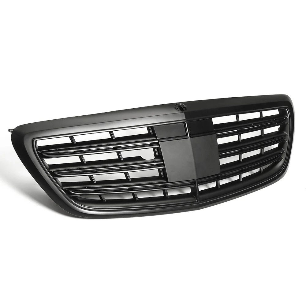 Для гриля AMG для Mercedes W222 S Class S350 S400 S450 S500 S65 гриль- передний бампер капот щит гоночные грили